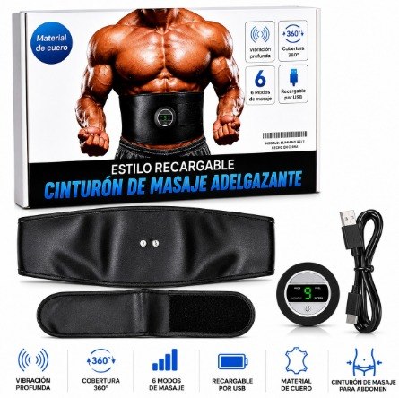CINTURON DE MASAJE ADELGAZANTE