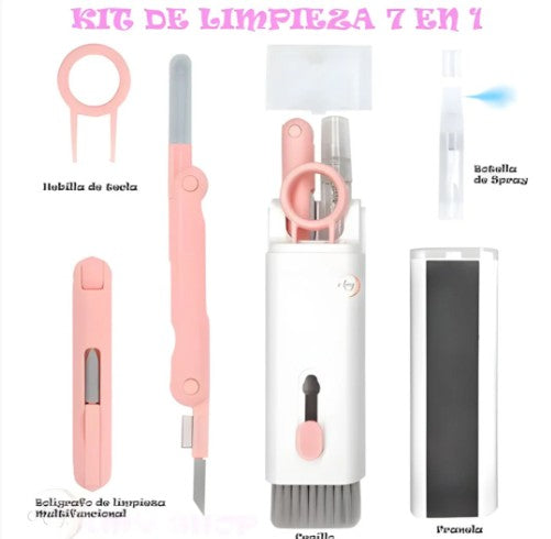KIT DE LIMPIEZA 7 EN 1 REF-00002