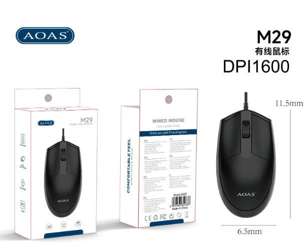 MOUSE M29 DPI 1600Ref: REF-M29