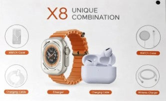 COMBO X8 SMART WACHTRef: BOG-1ff