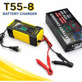 CARGADOR DE BATERIA PARA CARROS Y MOTOS T55-8