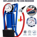 INFLADOR DE PIE CON MEDIDOR