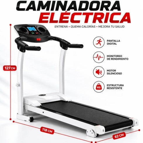 CAMINADORA ELECTRICA FITNESS PLEGABLE