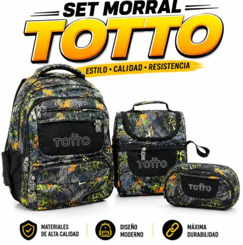 SET MORRAL TOTTO X3 UNIDADES