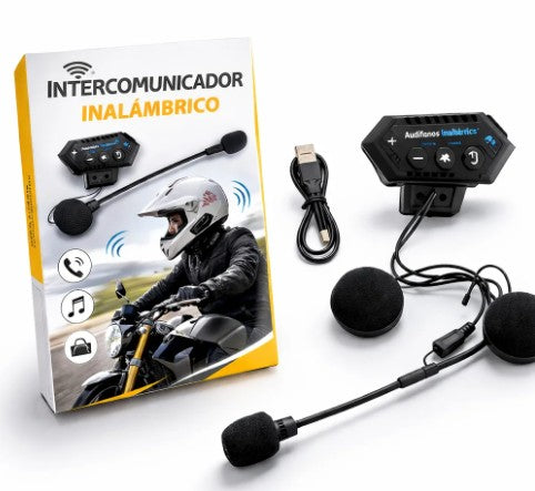 INTERCOMUNICADOR BT12 PARA CASCO