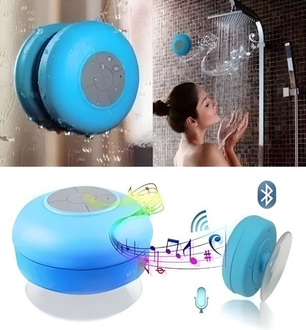 PARLANTE BLUETOOTH PARA DUCHA