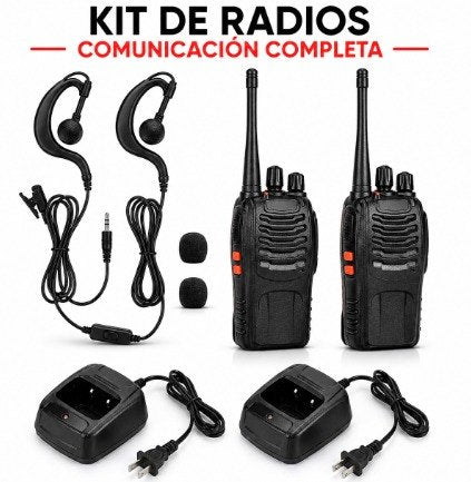 KIT RADIOS WALKIE TALKIE